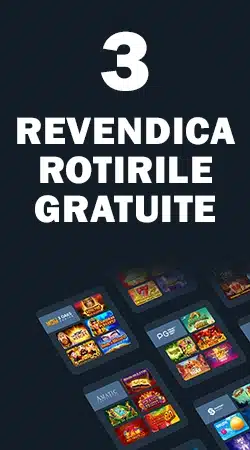 pasul 3 revendica rotirile gratuite