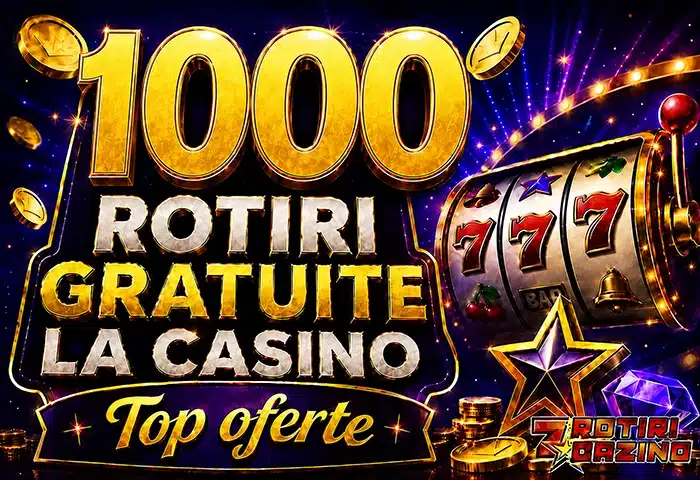 1000+ Rotiri Gratuite la Casino in 2026