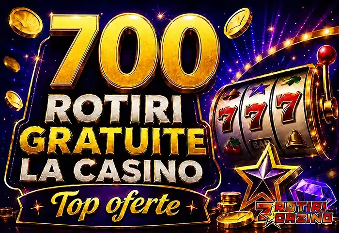 700 Rotiri Gratuite la Casino 2026