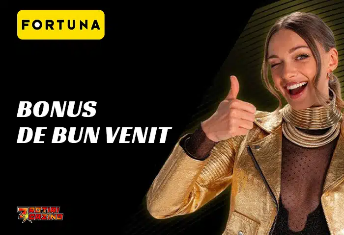 Fortuna Bonus de Bun Venit 2026: 999 Rotiri Gratuite